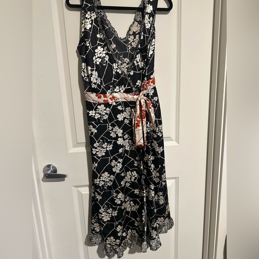 Jonathan Martin silk sleeveless wrap